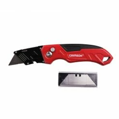 Crimson Force Quick Change Retractable Utility Knife - CT-2412-003 - Blades & Knives