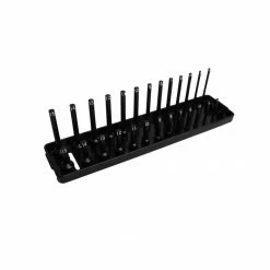 Crimson Force 1/4" Drive Metric Socket Tray Black - CT-2447-002 - Socket Holders