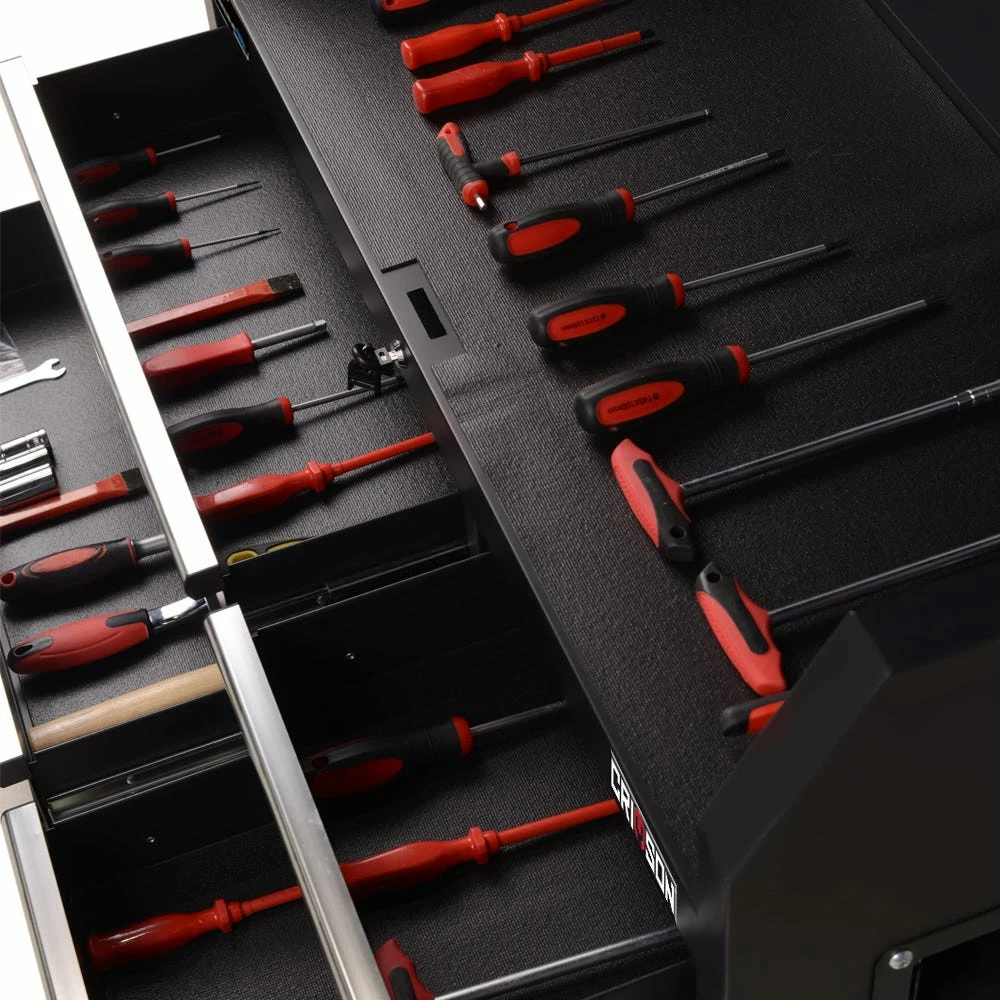 Crimson Force Top 4 Drawer 42" Gloss Black - CT421804ASC-RK - Tool Boxes - Image 5